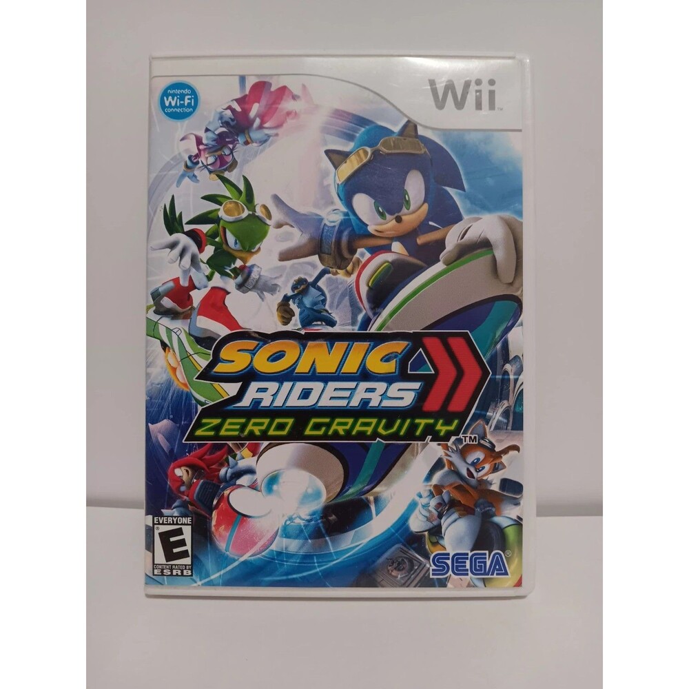 Sega Wii Video Game Sonic Riders Zero Gravity